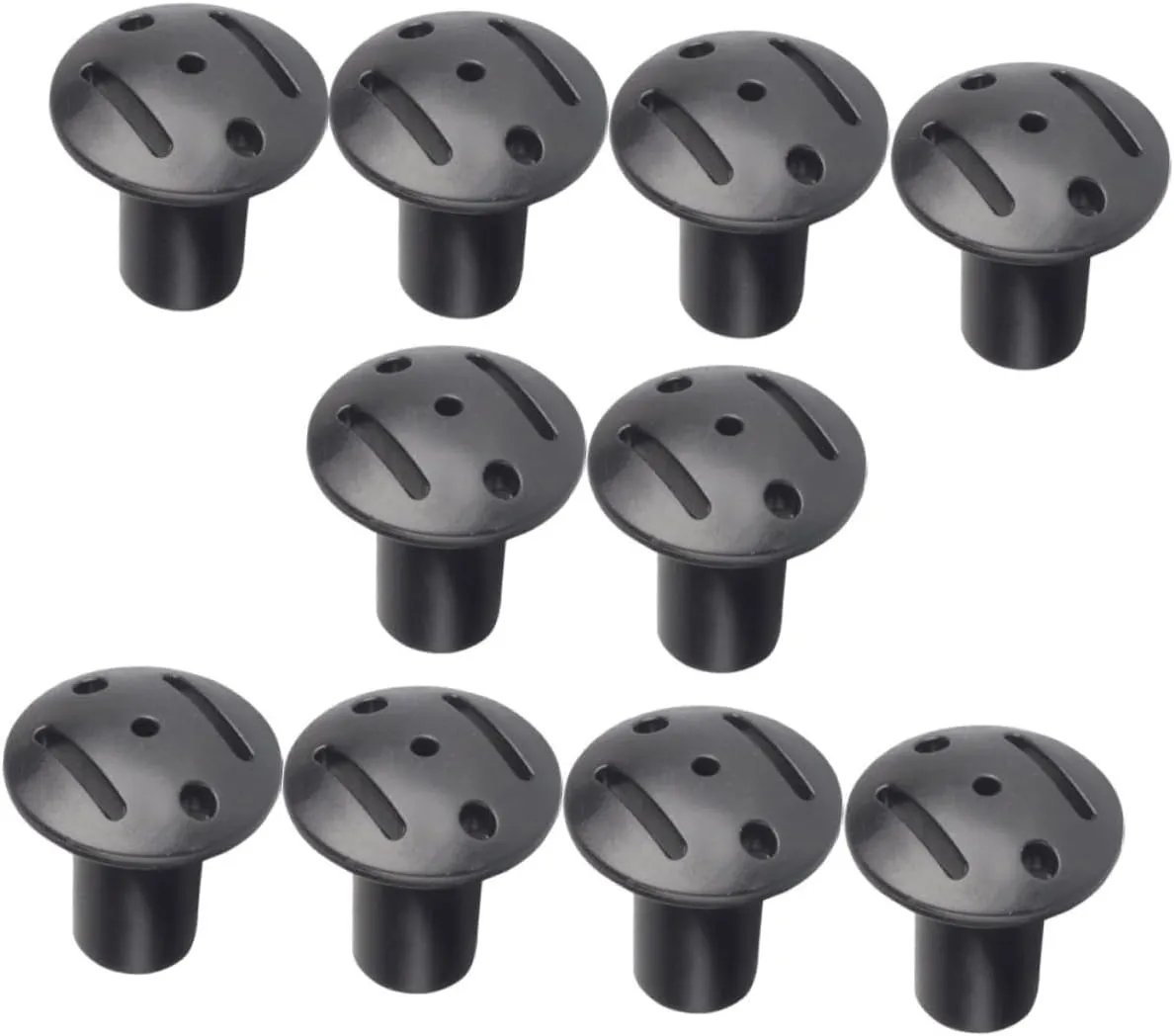 10pcs Tent Poles Tip Cover Canopy Prop Pole Plugs for Tent Outdoor Protector