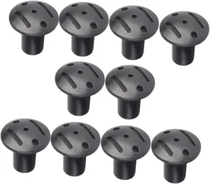 10pcs Tent Poles Tip Cover Canopy Prop Pole Plugs for Tent Outdoor Protector
