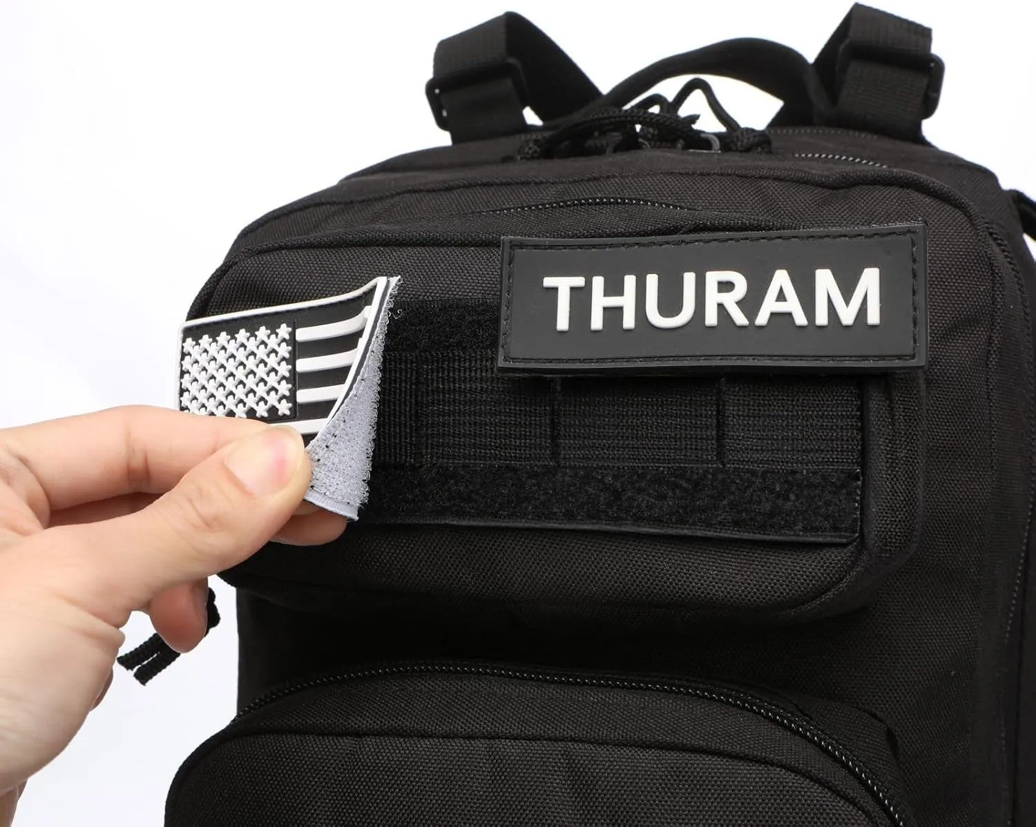 20 Liters Sturdy Nylon Waterproof Fishing Hunting Backpack Outdoor Military Tactical Sports Hiking Daypacks (Black)
