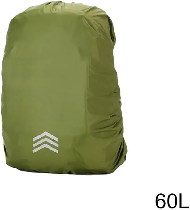 25-60L Backpack Rain Cover Outdoor Mountaineering Cycling Hiking Backpack Waterproof Cover Backpack Dust Cover Woman Men