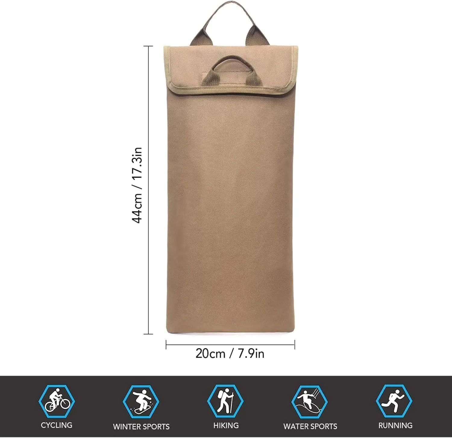 2PCS Hydration Bladder, Hydration Bladder Insulation Bag, Water Bag 2-2.5L Water Bladder Reservoir Insulation Thermal Pouch Bag for Outdoor Hiking Camping