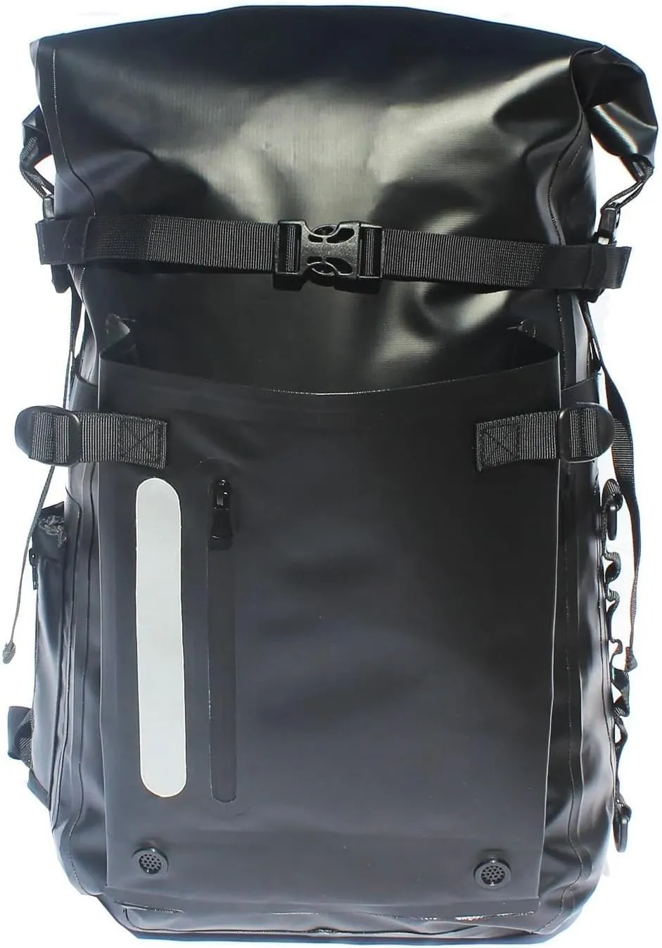 30L Roll-Top Waterproof Backpack – Multi-Use Dry Bag for Kayaking, Hiking, Beach Trips & Travel (black)