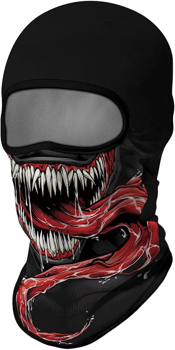 3PCS Balaclava Full Face Mask Ski Mask UV Protection Cover Motorcycle Full Face Mask for Men Women Outdoor Sports