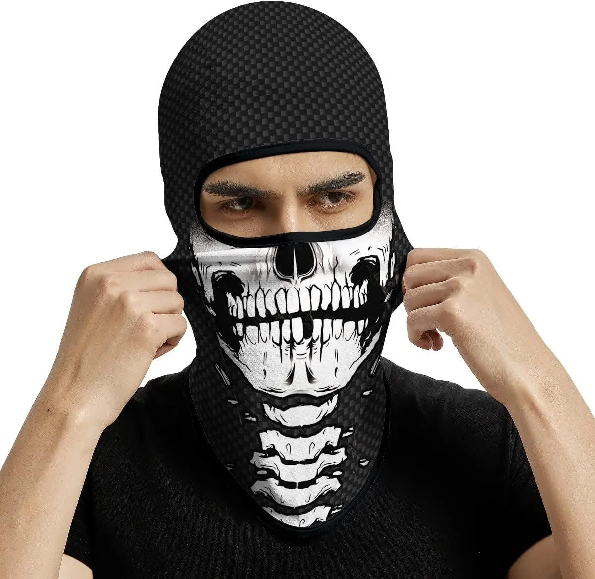 3PCS Balaclava Full Face Mask Ski Scarf Sun UV Protection Motorcycle Cycling Hood Men Women Outdoor Sports Covering