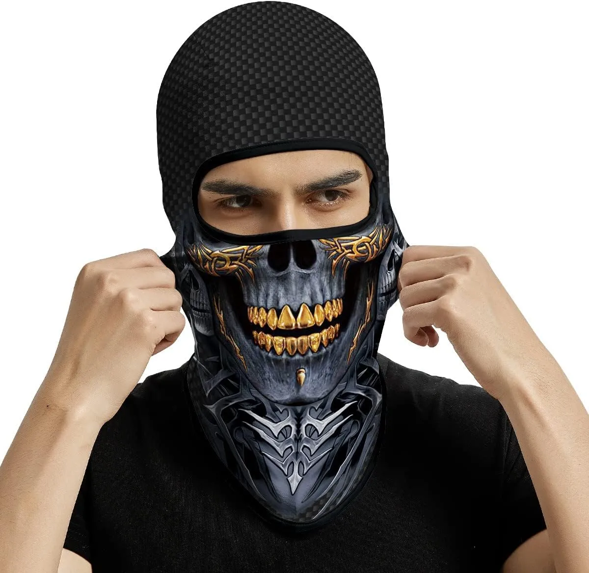 3PCS Balaclava Full Face Mask Ski Scarf Sun UV Protection Motorcycle Cycling Hood Men Women Outdoor Sports Covering