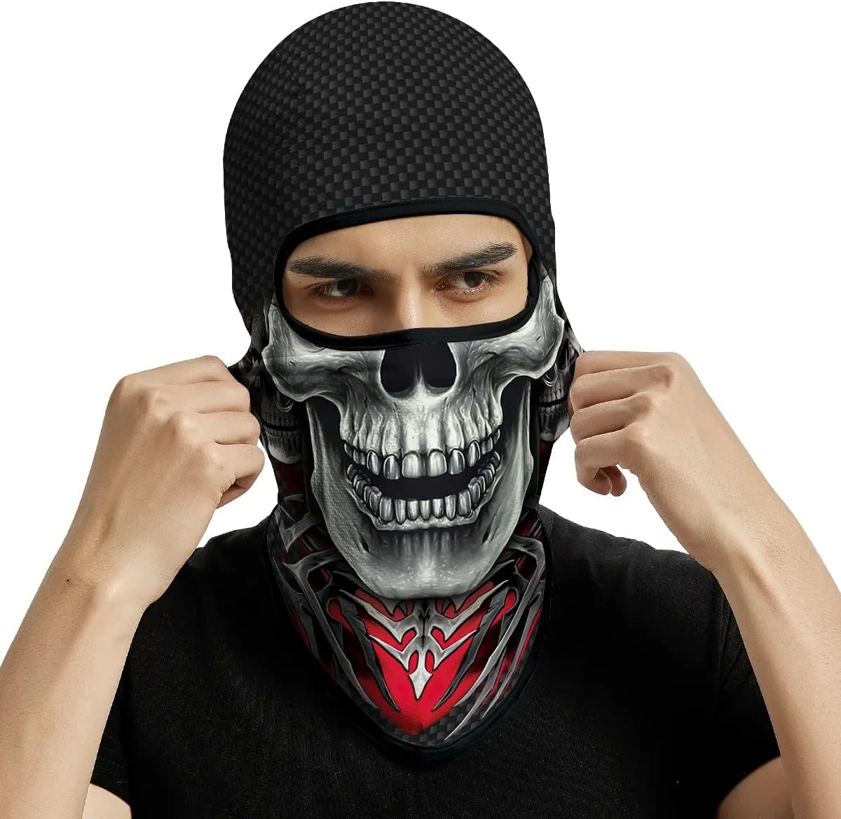 3PCS Balaclava Full Face Mask Ski Scarf Sun UV Protection Motorcycle Cycling Hood Men Women Outdoor Sports Covering