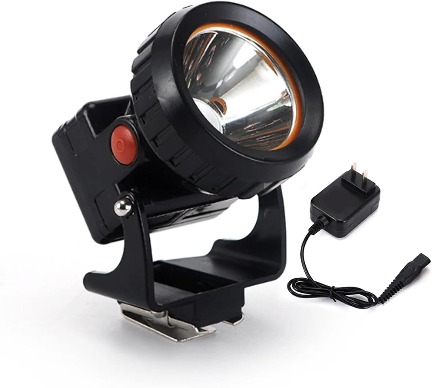 3W 3000Mah Explosion-Proof Head-Mounted Headlamp Mining Light Portable Flashlight Rechargeable Industrial Miner's Lamp for Camping/Hunting/Hiking/Fishing