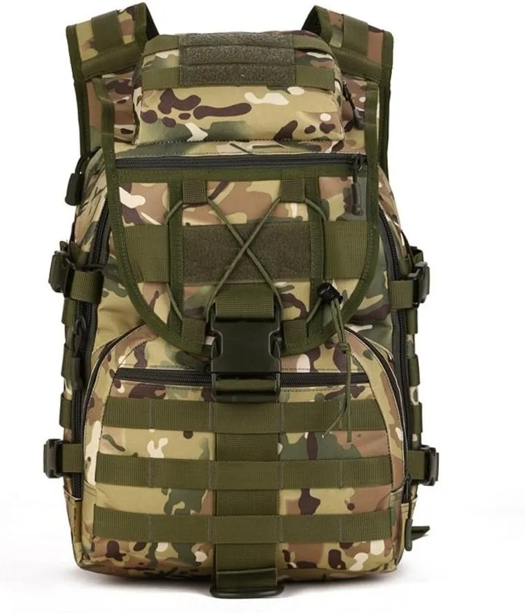 40L Tactical MOLLE Assault Pack Military Gear Rucksack Daypack Shoulder Backpack