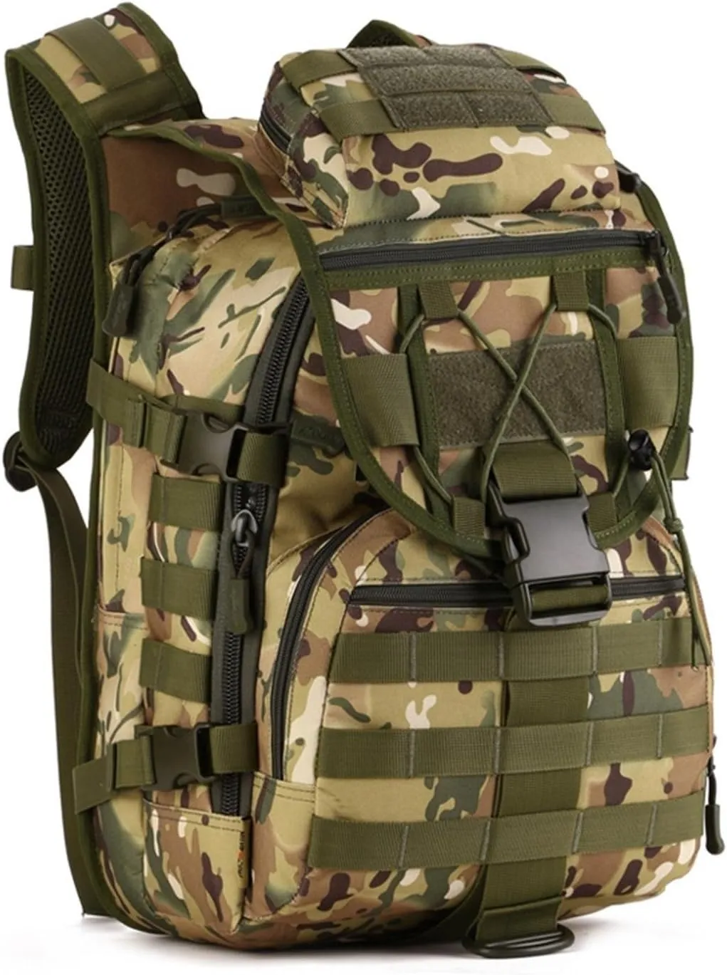 40L Tactical MOLLE Assault Pack Military Gear Rucksack Daypack Shoulder Backpack