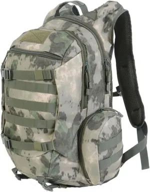 45L Waterproof Fishing Hunting Backpack Outdoor Military Rucksacks Tactical Sports Camping Hiking Trekking Bags (Ruin green)