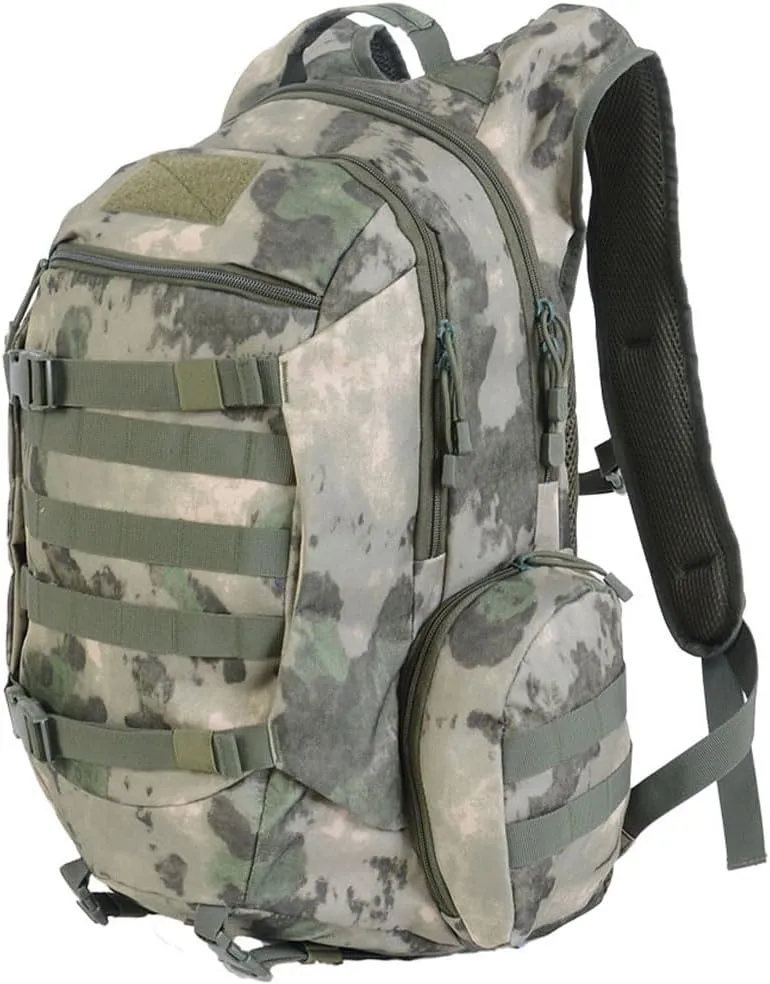 45L Waterproof Fishing Hunting Backpack Outdoor Military Rucksacks Tactical Sports Camping Hiking Trekking Bags (Ruin green)