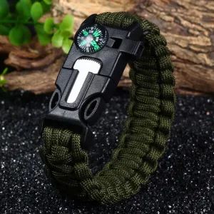 5 IN 1 Paracord Survival Bracelet