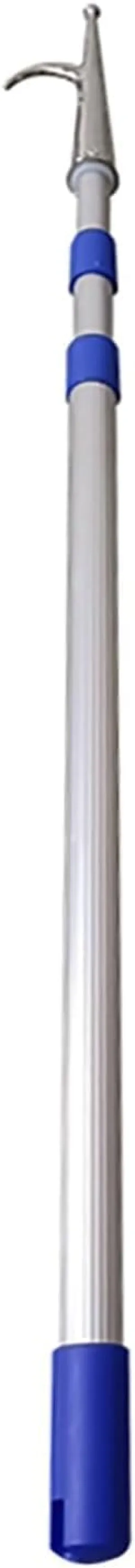 9 13 16 20 23 26 FT Pulling Poles Rods with Aluminum Extension Pole, Boat Hooks for Docking Telescoping, Water Rescue/Push-Pull/Boating Lightweight Docks Stick
