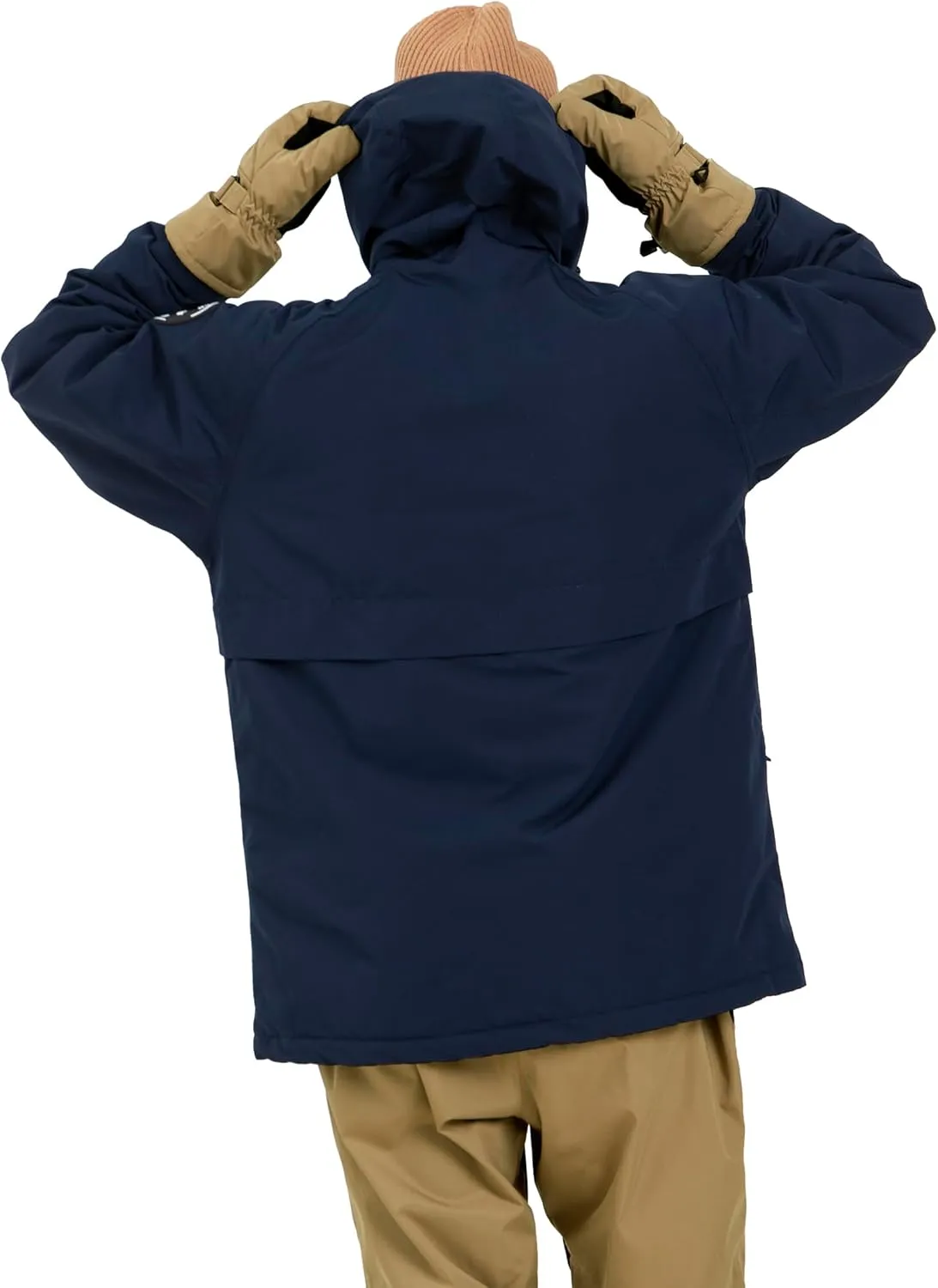 Actleis Men's Waterproof Snowboarding Jacket Winter Warm Windproof Ski Snow Coat With Hood