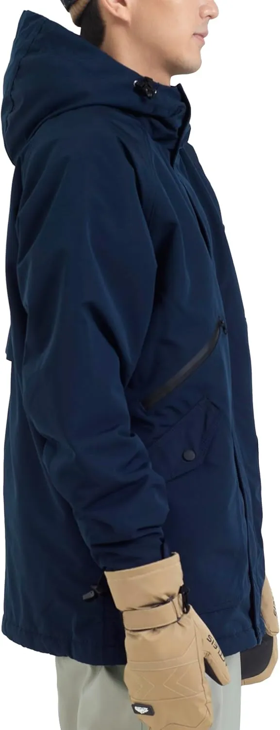 Actleis Men's Waterproof Snowboarding Jacket Winter Warm Windproof Ski Snow Coat With Hood