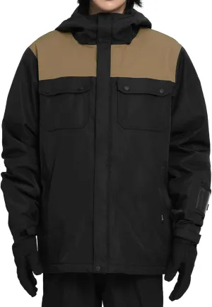 Actleis Winter Snowboard Jacket Warm Snow Coats For Men Waterproof Insulated Skiing Jacket
