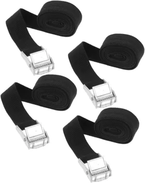 Alipis 4pcs Zinc Alloy Ratchet Straps Cam Buckles for Luggage Cargo Cars Trailers