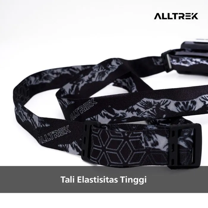 ALLTREK HL430 Lampu Senter Kepala Super Terang Headlamp 430 Lumens Hybrid
