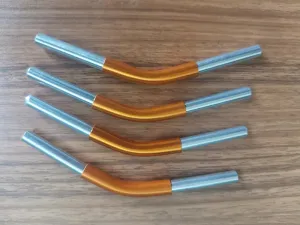 Aluminium Alloy Tent Pole Connector Angled Pole for Φ8.5mm Aluminium Alloy Tent Pole Connector Spare Parts Outdoor Camping Tent Accessories