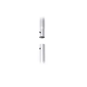 Ambient Weather RV-AL-Extension RV Weather Station Mounting Pole Only - 45" Interlocking Aluminum Extension for RV Weather Station Mount - 2" OD