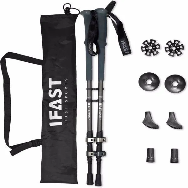 Anti-Shock of Specialty items Adjustable Low-cost opportunity Pair Trekking Poles