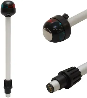 Aqua Signal Boat Navigation Bow Light 22110-1 | Bi-Color Plug In