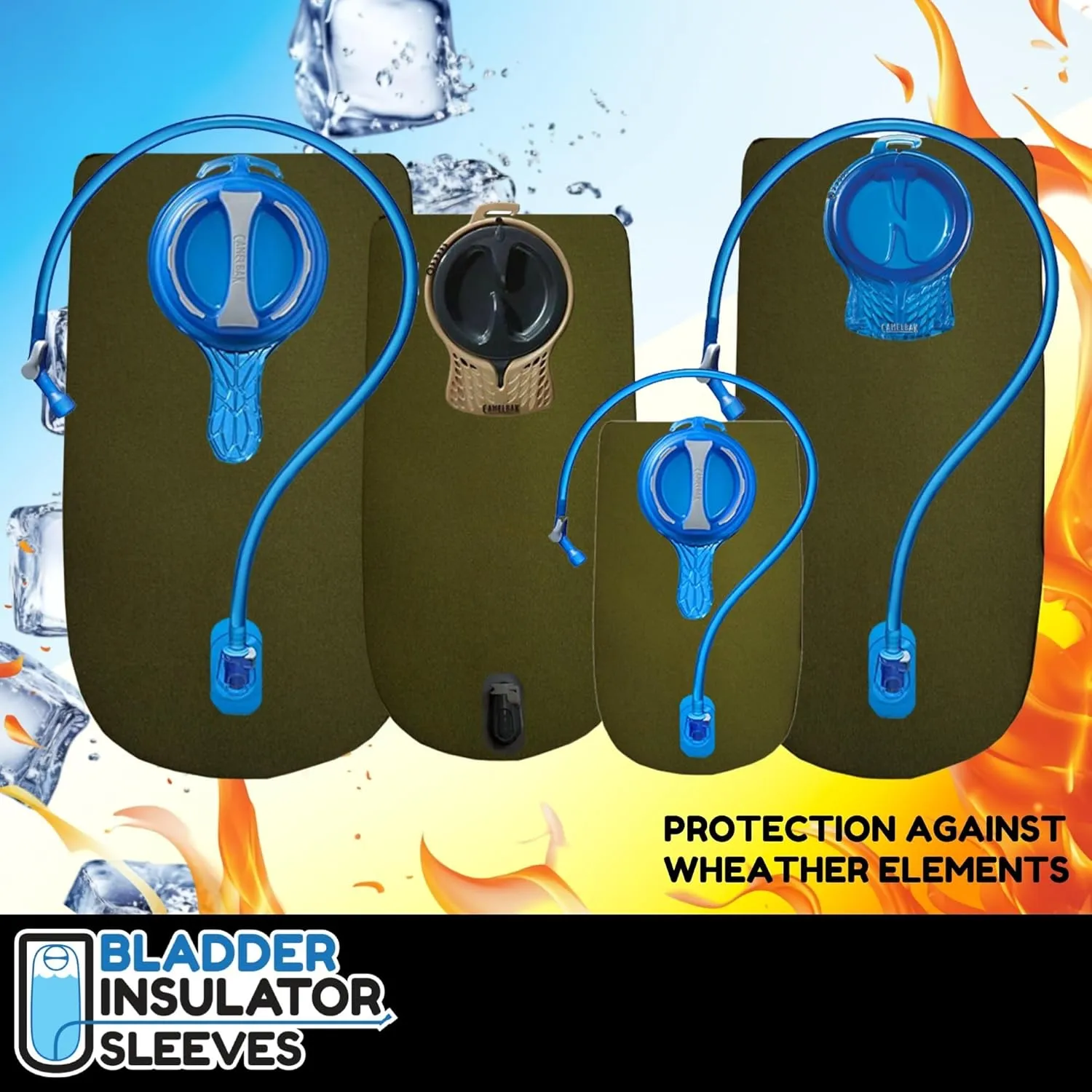 are Compatible with Camelbak Hydration Pack Reservoirs