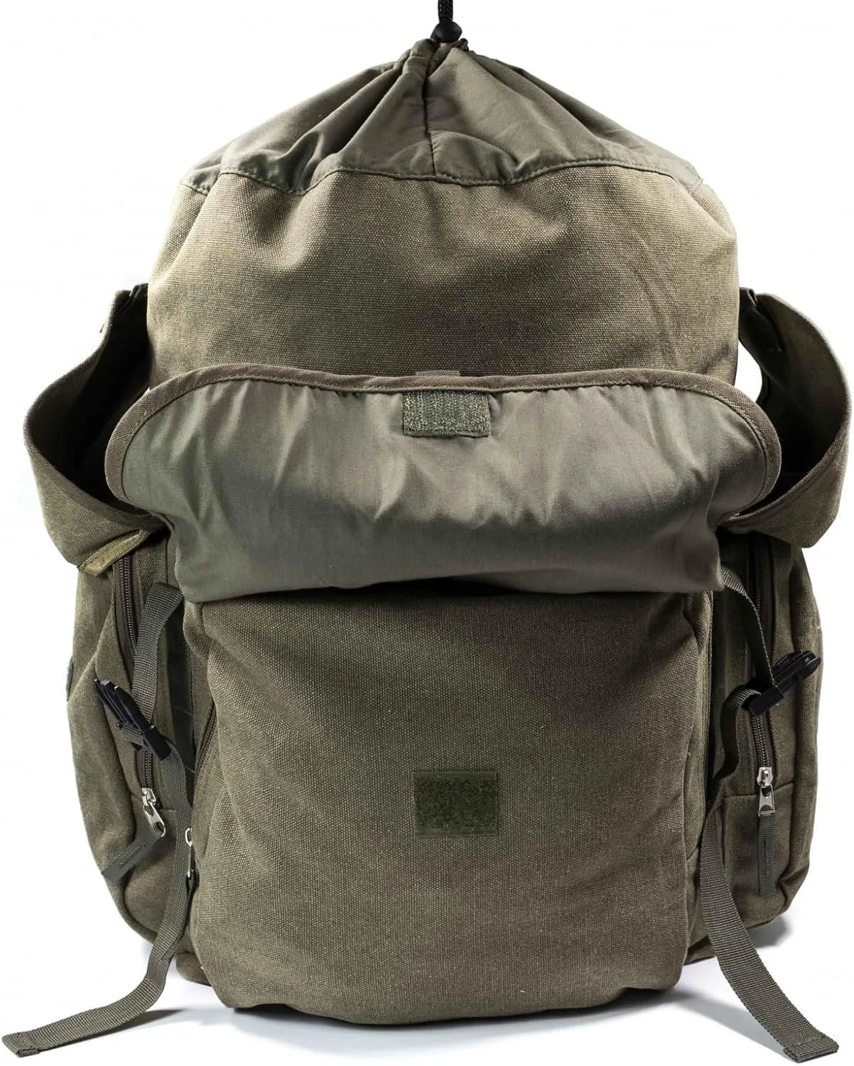 ASR Outdoor 30L Heavy Duty Gold Prospecting Backpack, Canvas Camping Rucksack (OD Green)