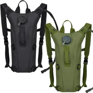 ATBP Tactical Hydration Pack 3L Water Bladder Backpack Lightweight Water Storage Reservoir Bag Daypack for Running Hiking Cycling Biking