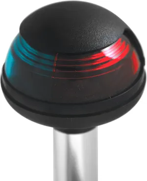 attwood 3000.6509 Corporation 5091-14-7 Bi-Color Stowaway Plug-In Pole Light, Silver, One size