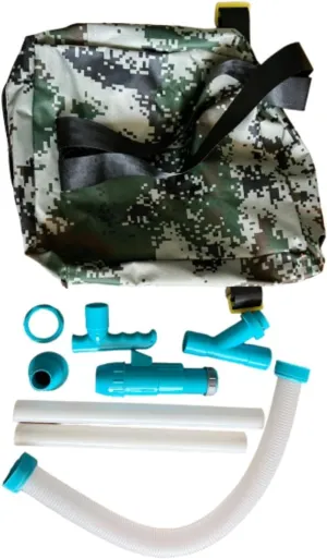 Backpack Fertilizer Sprayer for Granular Distribution in Gardens, PVC
