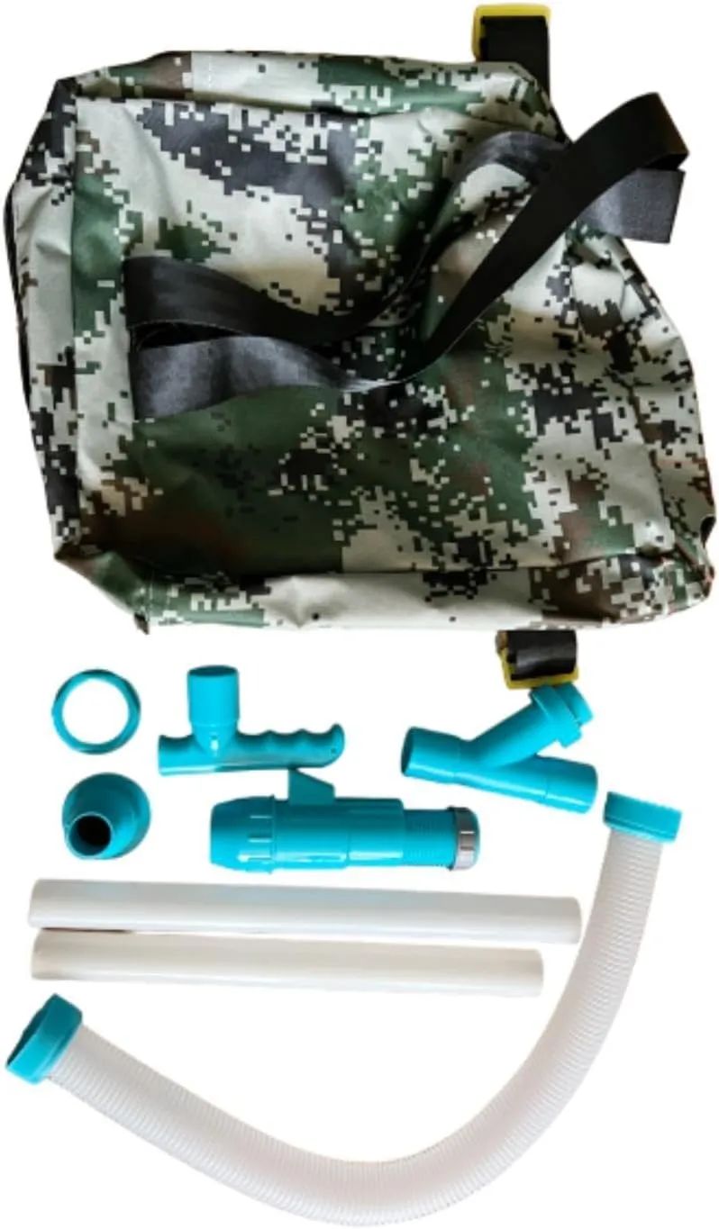 Backpack Fertilizer Sprayer for Granular Distribution in Gardens, PVC