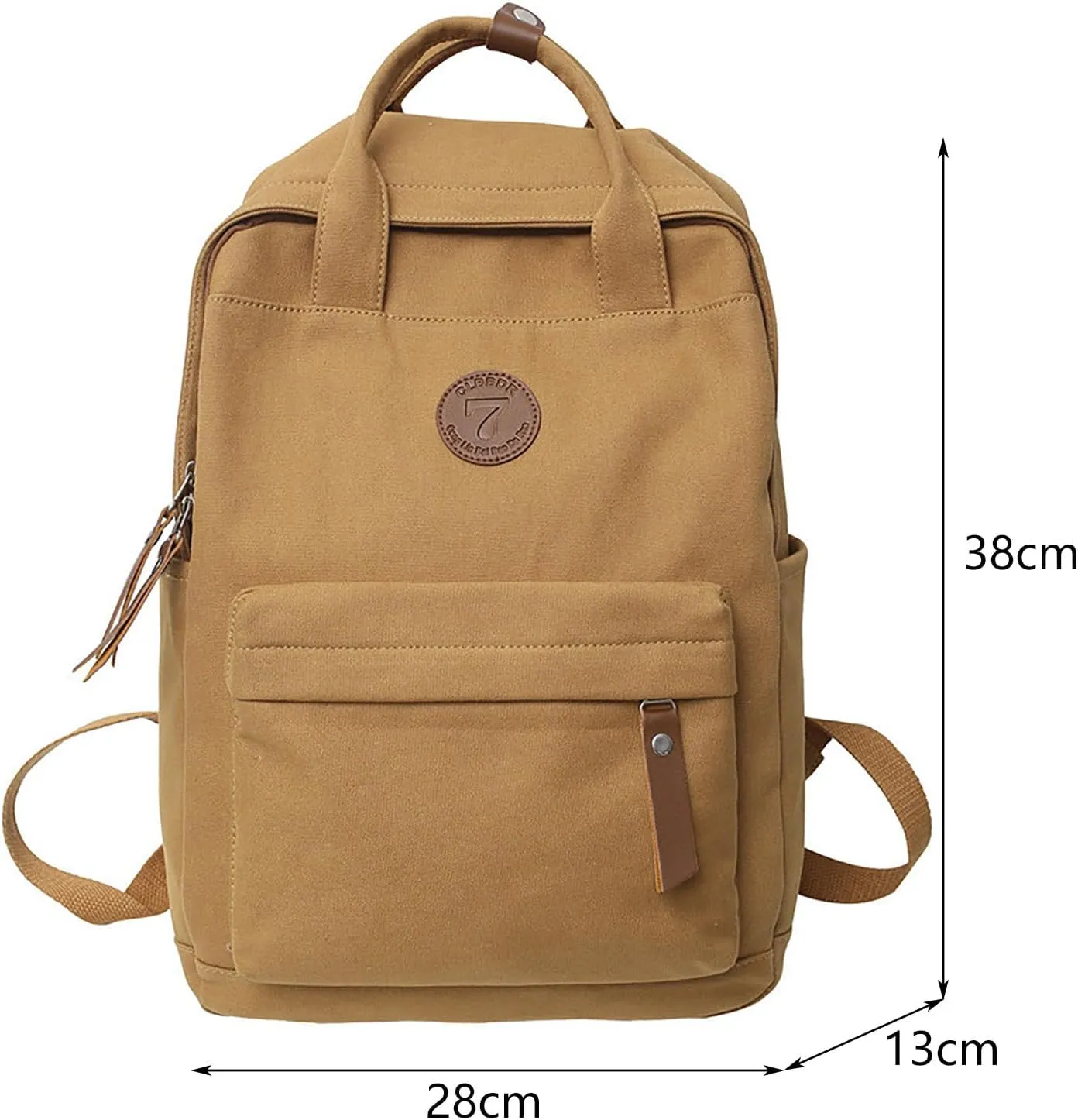 Backpack Men And Women Couples Shoulder Bag Fashion Simple Personality Large Capacity Backpack Women's (White, One Size)