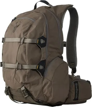 Badlands Superday Hunting Pack - Rifle and Bow Boot, Hip-Belt Holster, Molded Foam Suspension, Hydration-Compatible
