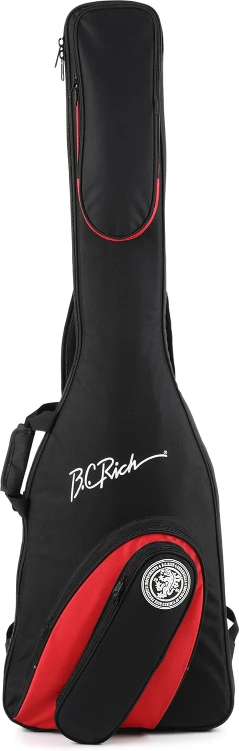 B.C. Rich Model A Bass Gig Bag for Warlock and Mockingbird Bass Guitars