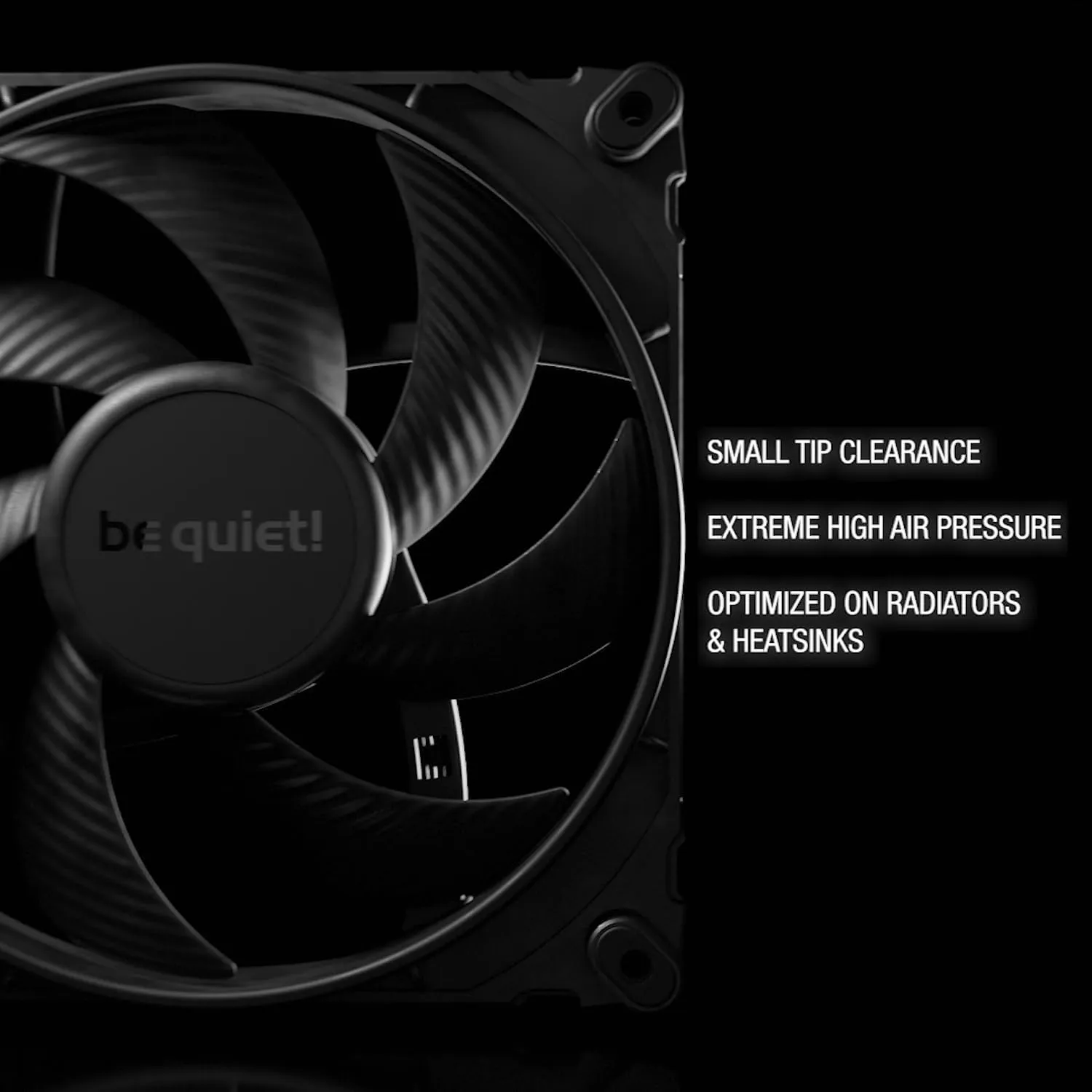 be quiet! Silent Wings 4 140mm PWM High Speed 1900 RPM Premium Low Noise Cooling Fan | 4-Pin | BL097