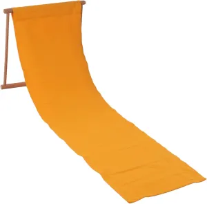 Beach Lounge Mat Chair, Portable Reclining Folding Chair for Outdoor Vacation Travel Trip, Weight Bearing 330.7lb (Yellow)