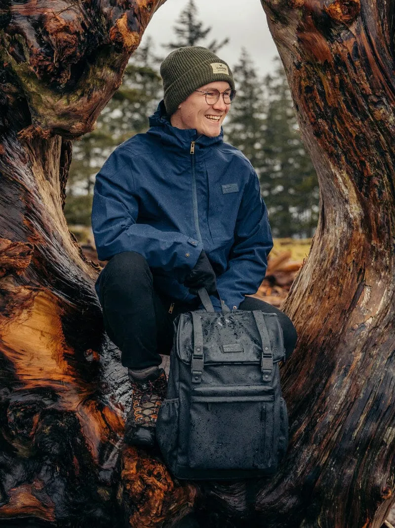 Black Pantai Waterproof Backpack
