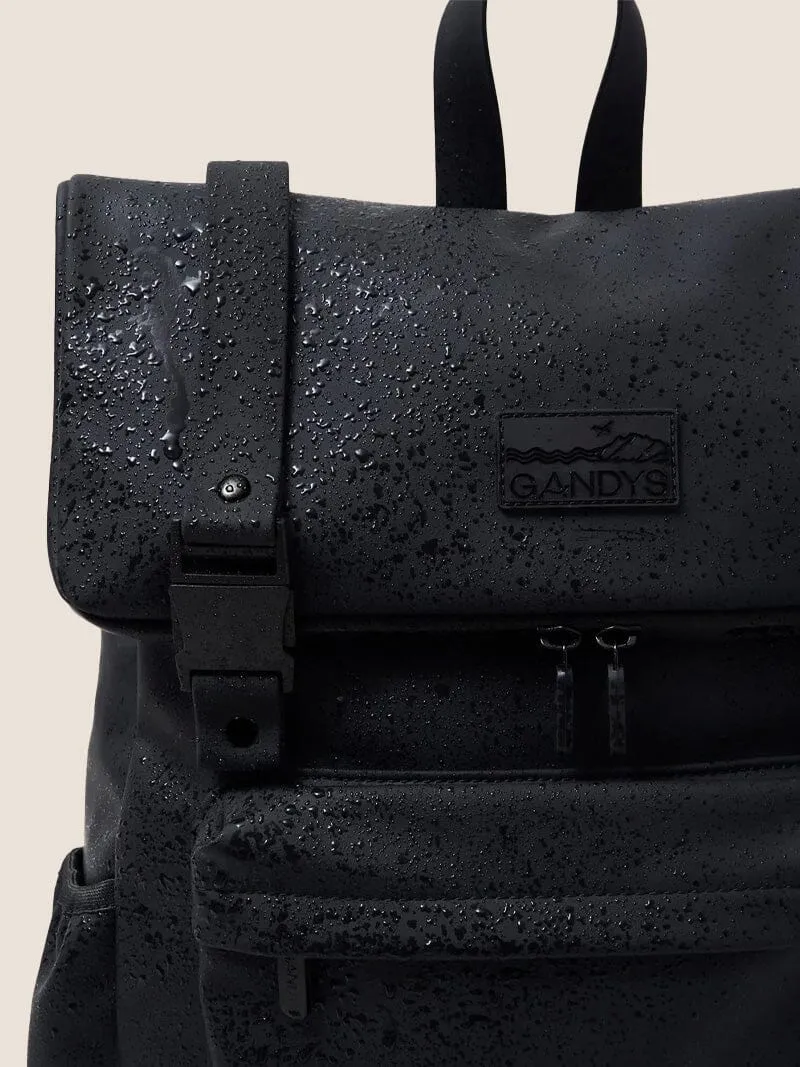 Black Pantai Waterproof Backpack