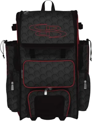 Boombah Superpack Hybrid Rolling Bat Bag 3DHC - Multiple Colors - Wheeled & Backpack Version
