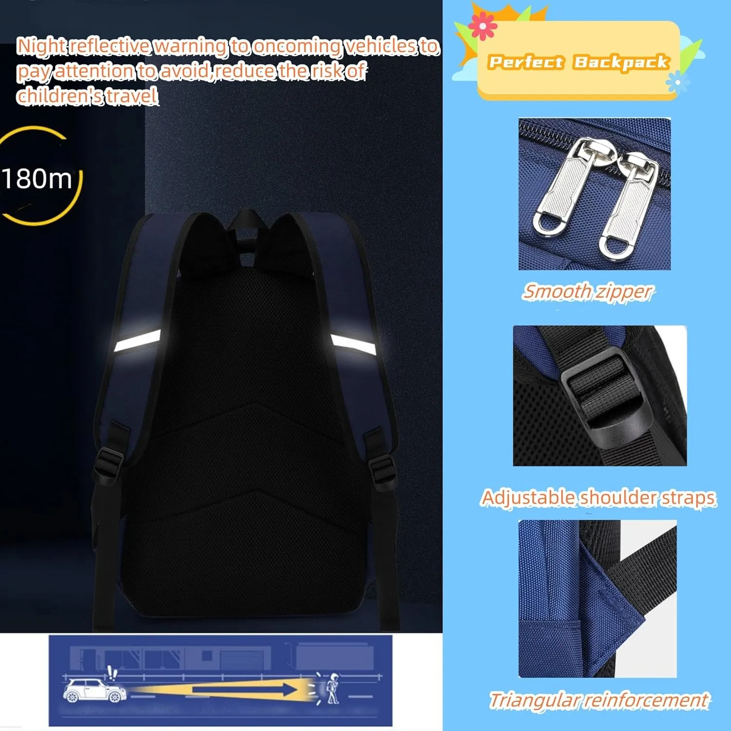 Boys Backpack Astronaut Sports Kids Backpack Space Schoolbag for Girls&Boys Elementary Student Bookbag