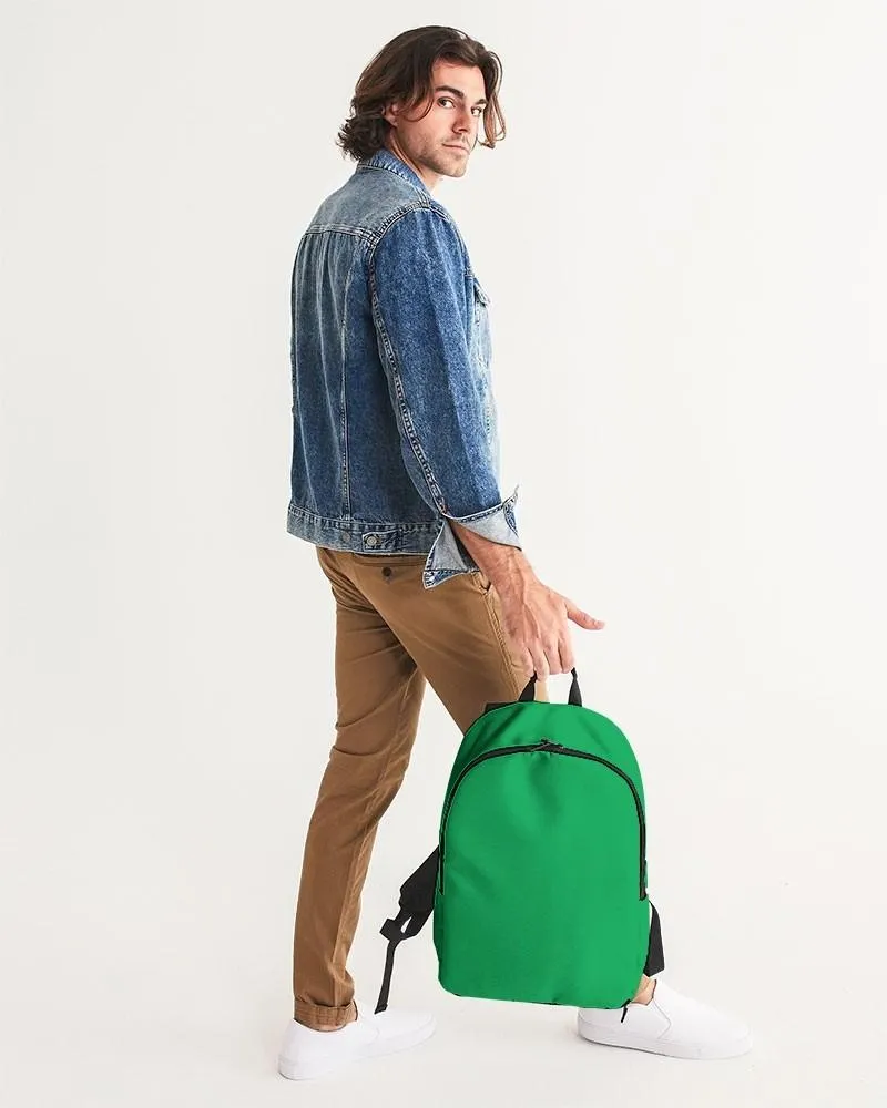 Bright Green Waterproof Backpack | Bright Pure Green | C100M0Y100K0
