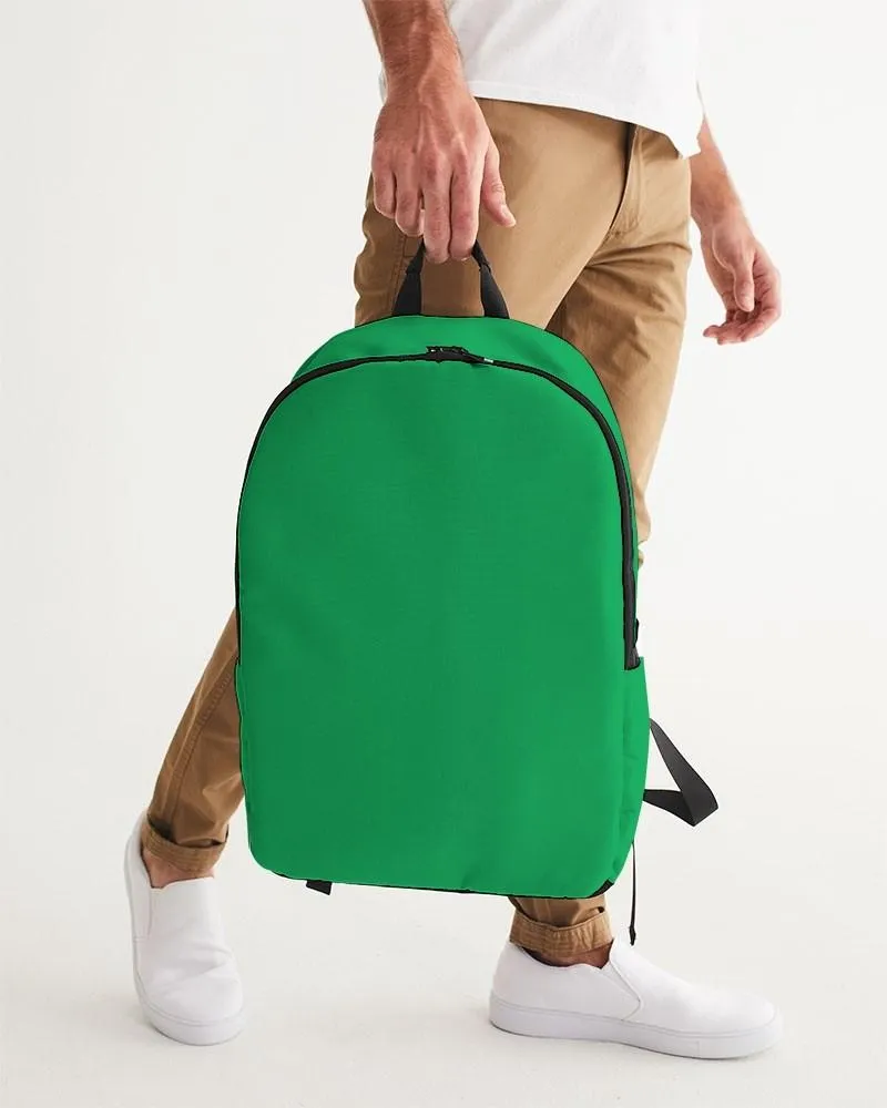 Bright Green Waterproof Backpack | Bright Pure Green | C100M0Y100K0