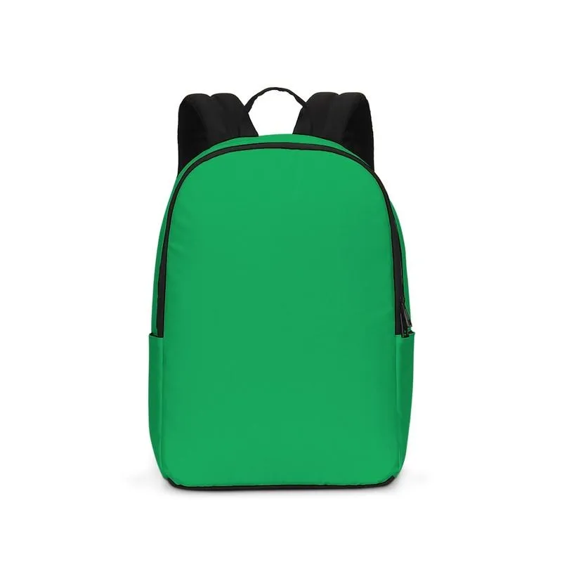 Bright Green Waterproof Backpack | Bright Pure Green | C100M0Y100K0
