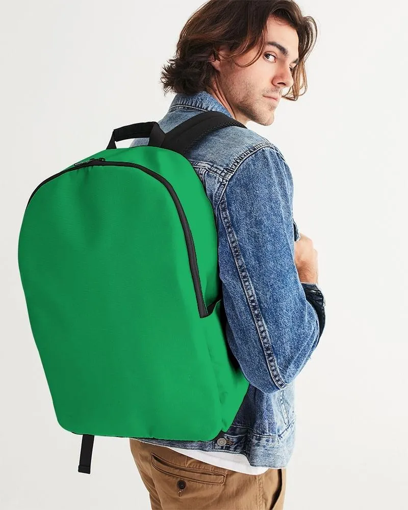 Bright Green Waterproof Backpack | Bright Pure Green | C100M0Y100K0