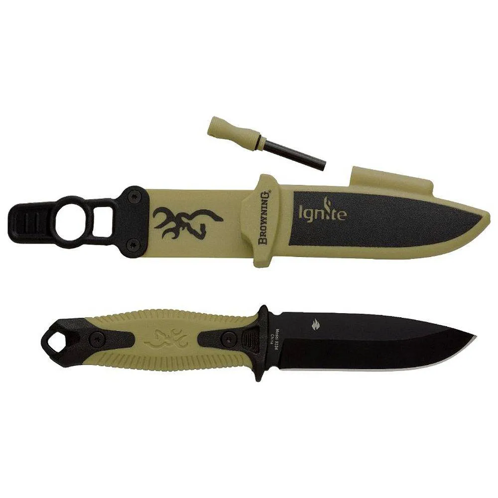 Browning Ignite 2 Survival Knife Green #3220335