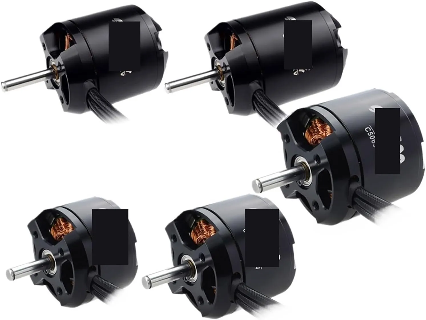 Brushless Motor C4250 C4260 C5045 C5055 C5065 14Pole with Acc for UAV Aircraft Multicopters RC Plane Helicopter(C4260 500KV)
