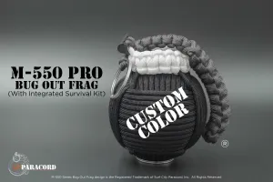 Bug Out Frag® Pro Paracord Survival Kit (Custom Color)