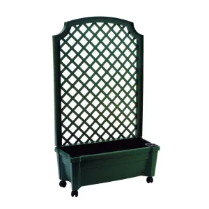 Calypso Planter Trellis Green