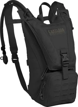 CamelBak Ambush Hydration Pack, Black, with 100oz (3.0L) Mil-Spec Crux Reservoir, One Size